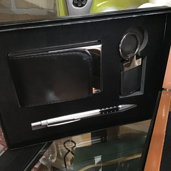 Men's Gift Set Silver/Black - Picture 4 of 4